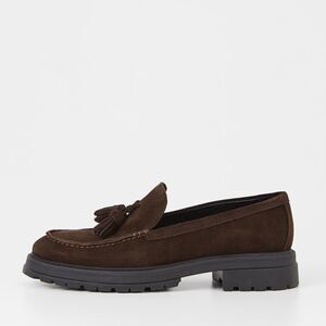 Revolve Vagabond Brown Suede Leather JOHNNY 2.0 LOAFER NWOT